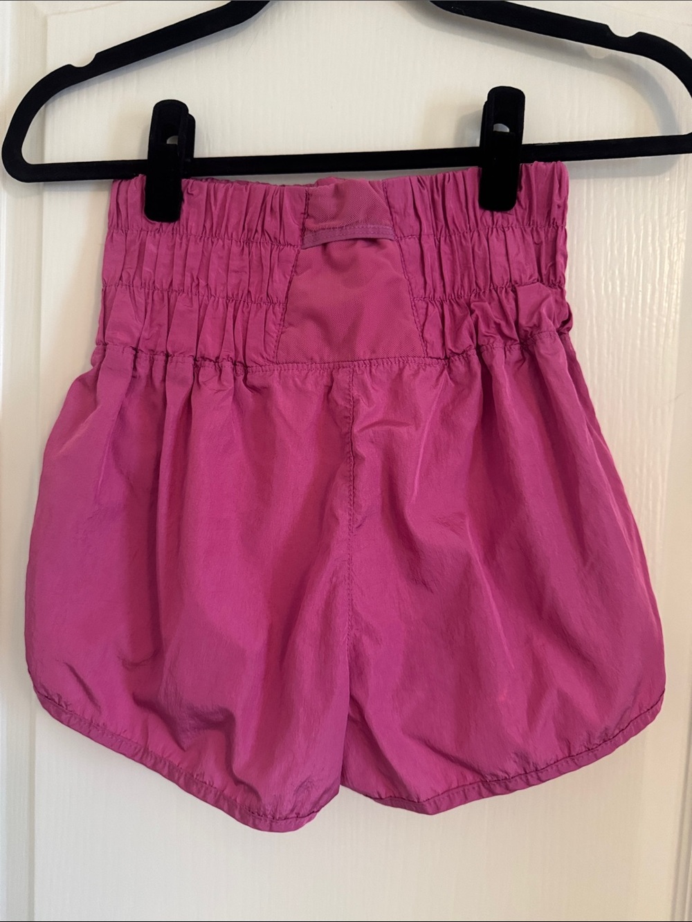 Free People Movement Hot Pink Smocked Waist Athletic Shorts XS - Picture 2 of 2